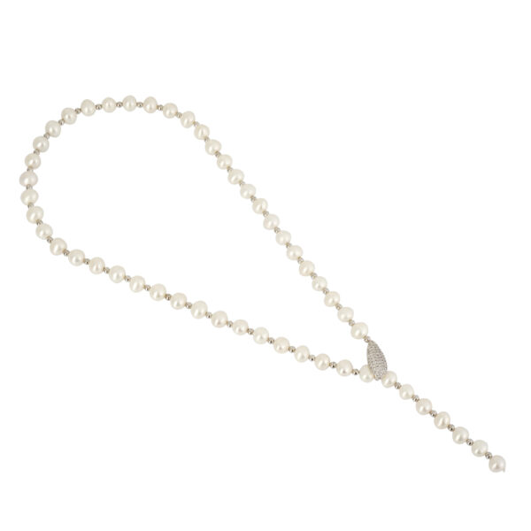 Freshwater Pearl Lariat Necklace