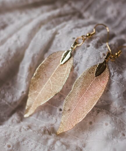 Gold Leaf earrings