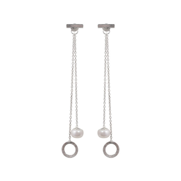 Boucles d'oreilles en forme de cercle