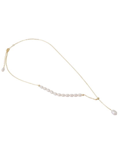 FreshWater Millet Shaped Pearl Necklace