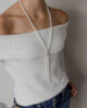 Long Necklace Womens Pearl Necklace scaled