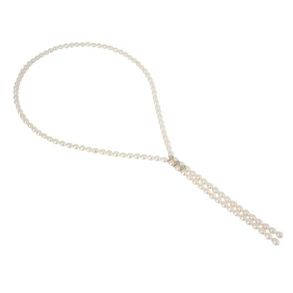 Long Women's Pearl Necklace