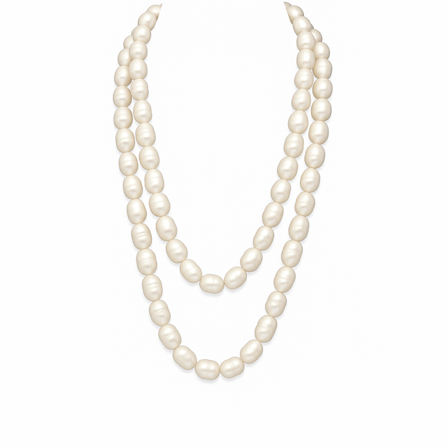 Long Necklace Beaded