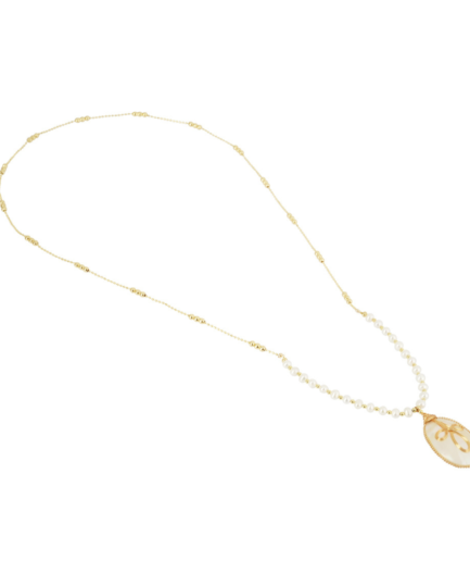 Natural White Shell Necklace